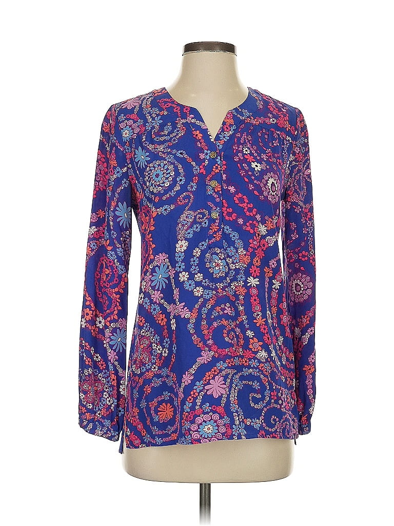 Jupe Longue Imprimé Paisley 60s Lilly & Van - Taille XS - Multicolore
