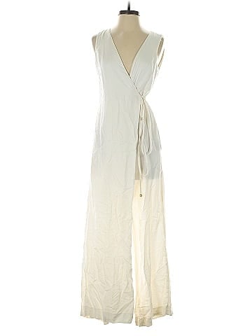 Rosetta Getty White Apron Jumpsuit (view 1)