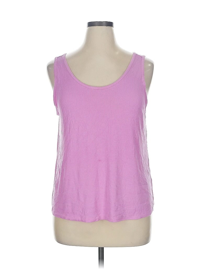 Pre-owned Sonoma Goods For Life Tank Top Pink Strapless Neckline Tops