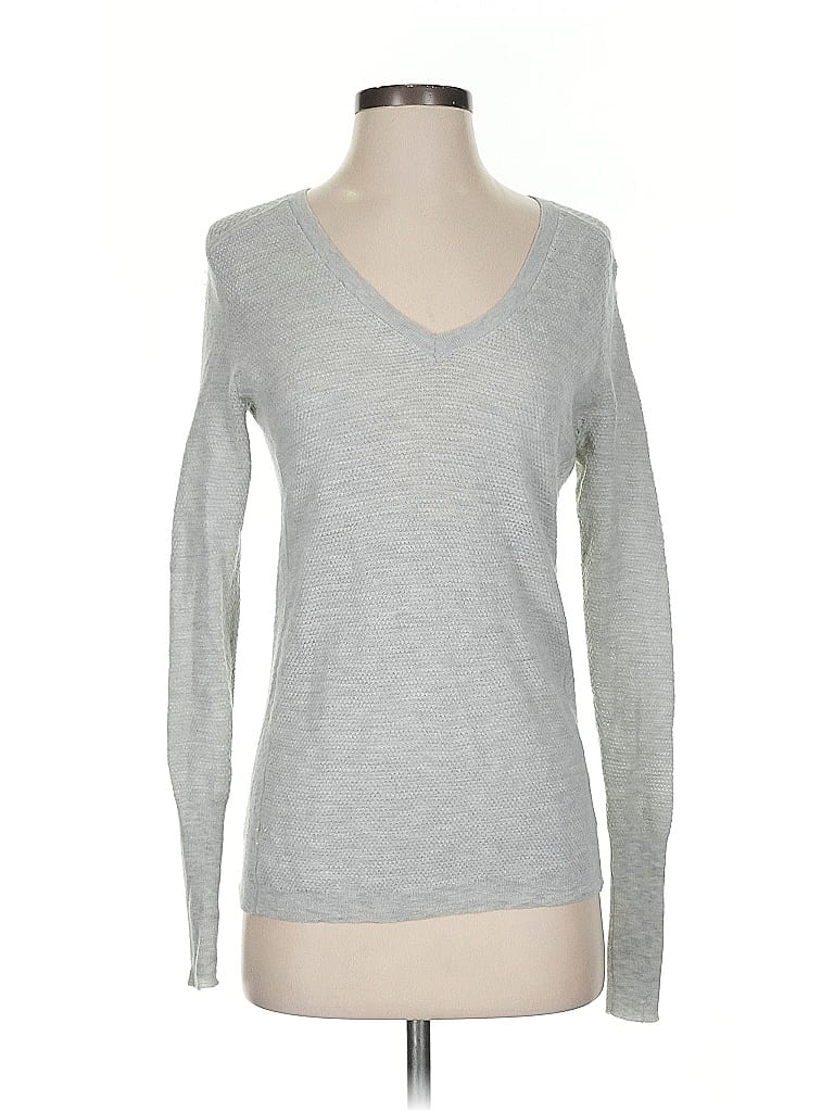 Pre-owned Banana Republic Pullover Sweater In Gray