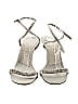 Anne Klein Ivory Silver Heels Size 9 1/2 - photo 2