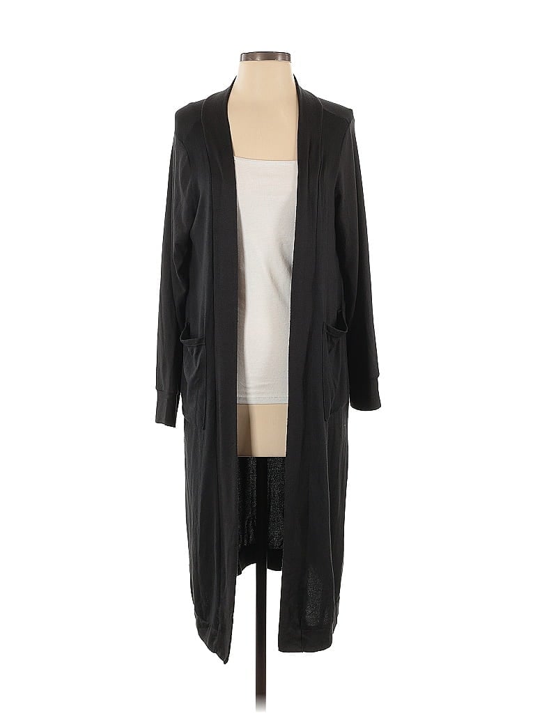 Pre-owned La/tc Cardigan Sweater In Black