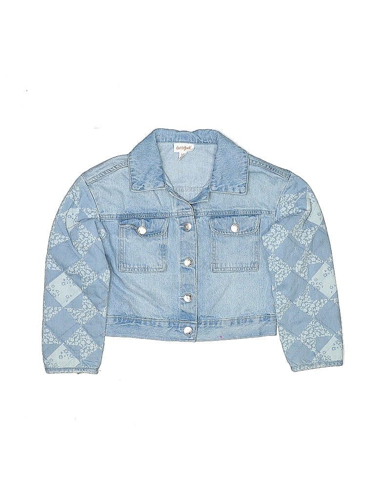 Click to view more detailed imagery on our partner's website Pre-owned Cat & Jack Kids' Denim Jacket In Blue