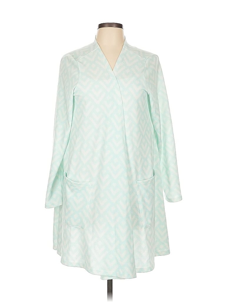 Pre-owned Lularoe Poncho In Blue