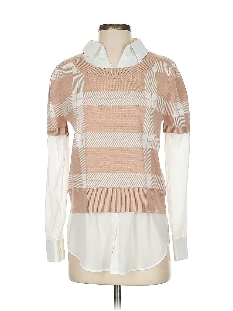 RACHEL ZOE Pre-owned Long Sleeve Blouse In White