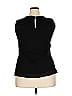 White Label The White Company Black Sleeveless Blouse Size 18 - photo 2