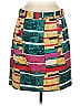 Dolce Vita Color Block Green Casual Skirt Size 8