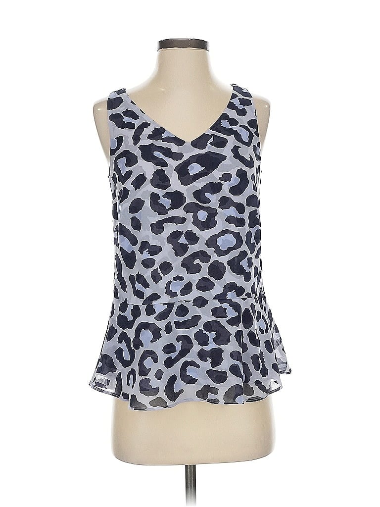 Pre-owned Cabi Sleeveless Blouse In Blue