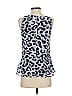 CAbi 100% Polyester Blue Sleeveless Blouse Size XS - photo 2