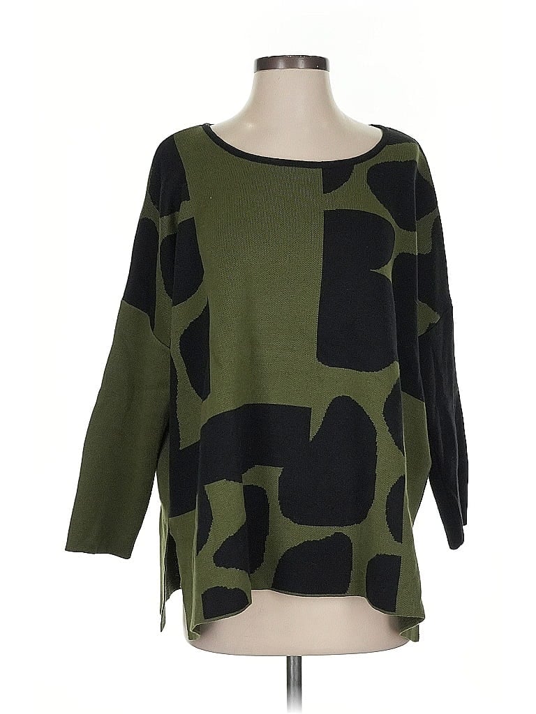 Pre-owned Angel Pullover Sweater In Green