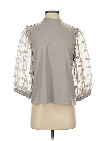 Sunday in Brooklyn 3/4 Sleeve Blouse (view 1)