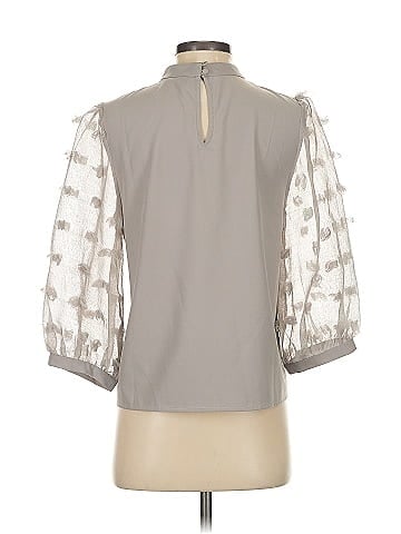 Sunday in Brooklyn 3/4 Sleeve Blouse (view 2)