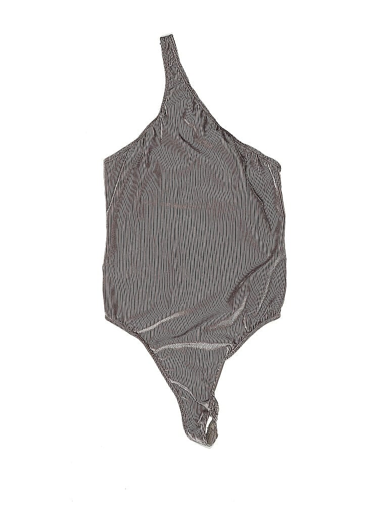 Pre-owned Out From Under Bodysuit In Gray