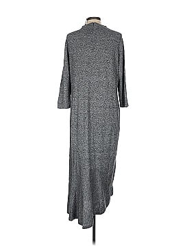 NWT hotsell Chico's Black Label Women's Gray &White Chevron Stripe Duster Sweater Size 2