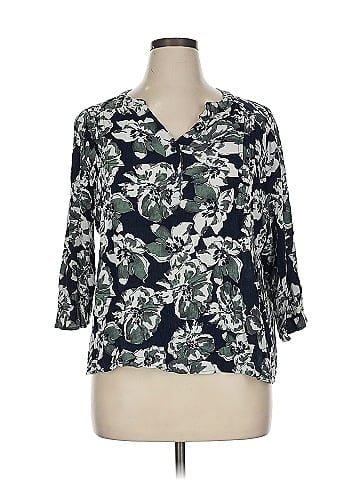 Fun2Fun 3/4 Sleeve Blouse (view 1)