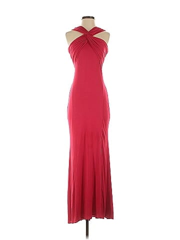 Donna Karan New York Twist Halter Gown (view 1)