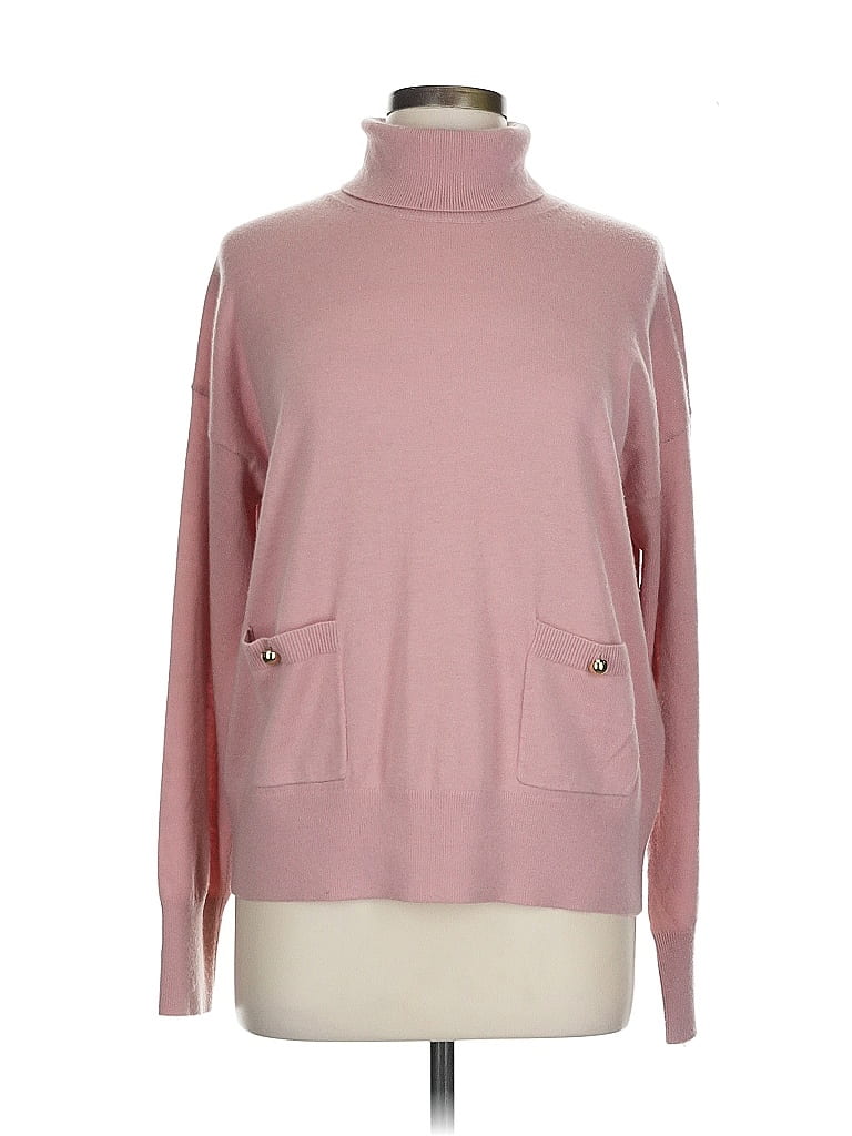 Kate Spade New York Pink Turtleneck Sweater Size L - photo 1