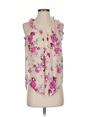 Rebecca Taylor Sleeveless Silk Top (view 1)