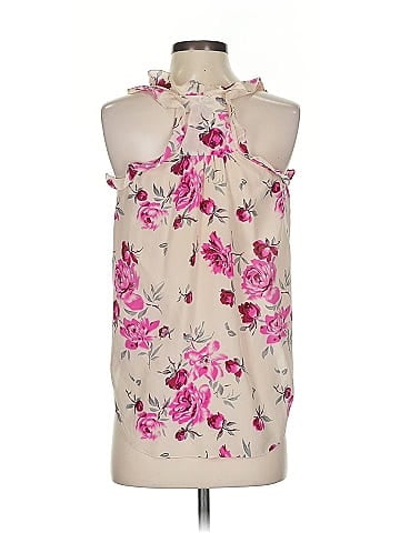 Rebecca Taylor Sleeveless Silk Top (view 2)