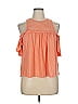 Hint of Mint Orange Sleeveless Blouse Size XL - photo 1