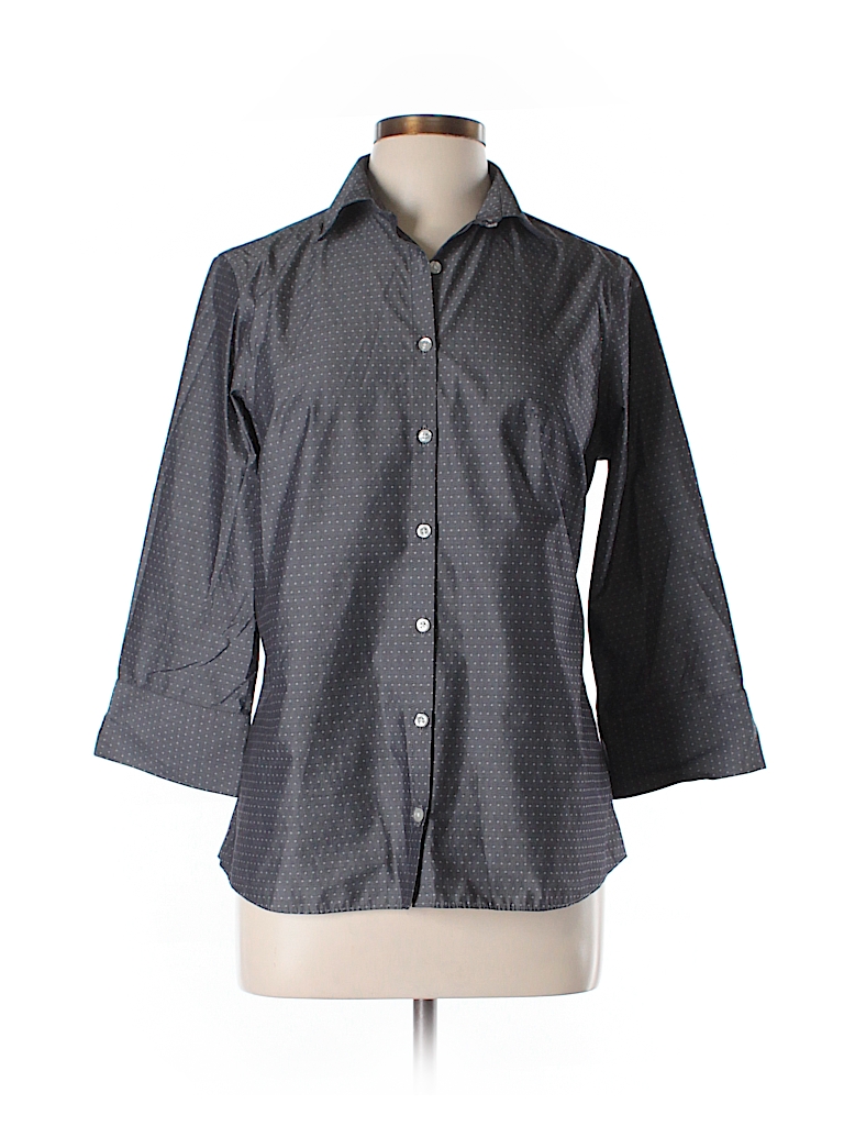 Lands' End 3/4 Sleeve Button Down Shirt - 71% off only on thredUP