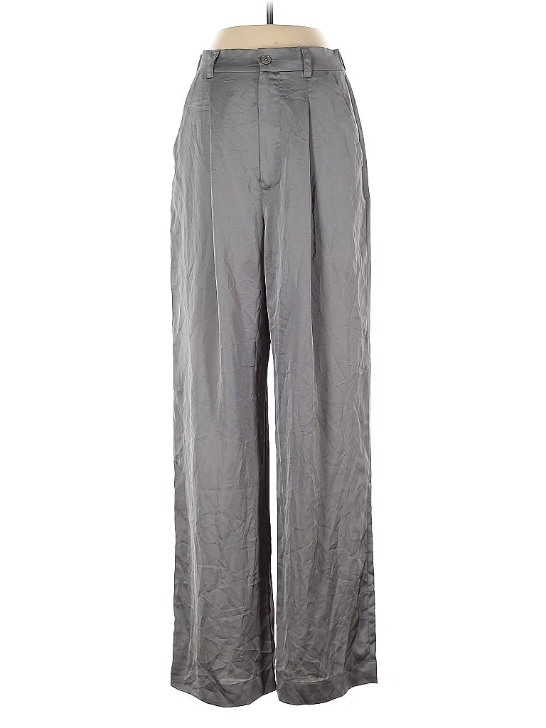 Apparis Chevron-herringbone Gray Casual Pants Size S - photo 1