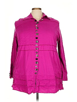 Neon Buddha Women's selling White Button Up Jacket- Size XS