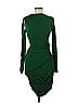 Monse Green Vortex Drape Mini Dress Size 6 - photo 1