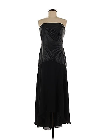 Shoshanna Rustin Faux Leather Gown (view 1)