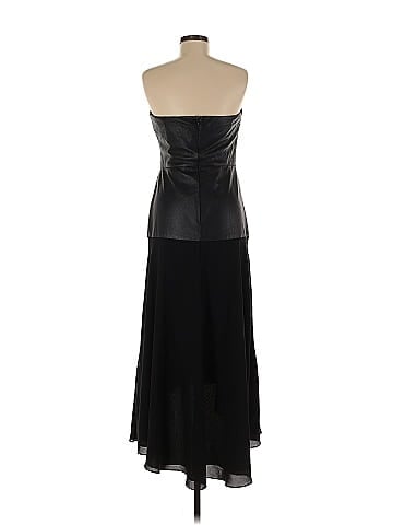 Shoshanna Rustin Faux Leather Gown (view 2)