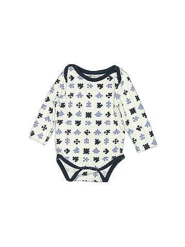 Monica + Andy Long Sleeve Onesie (view 1)