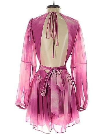 Toccin X RTR Pink Tie Dye Romper (view 2)