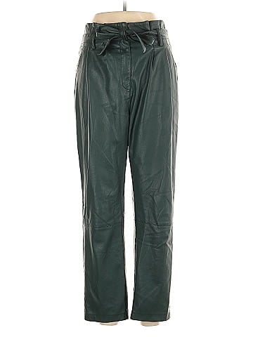 Love, Whit by Whitney Port Green Faux Leather Pants (view 1)