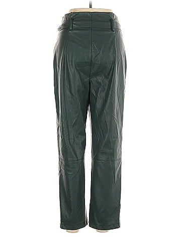 Love, Whit by Whitney Port Green Faux Leather Pants (view 2)