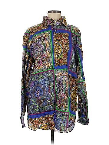 ETRO Long Sleeve Button-Down Shirt (view 1)