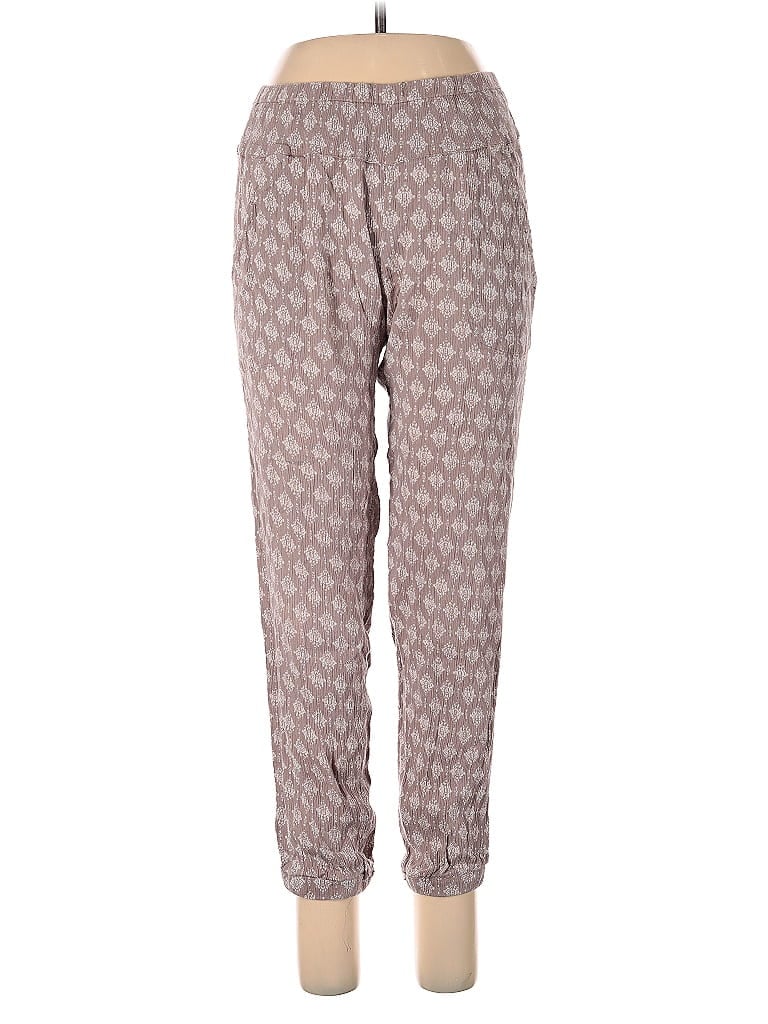 Pre-owned Garnet Hill Casual Pants In Gray