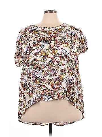 Ava Christine Short Sleeve Blouse (view 1)