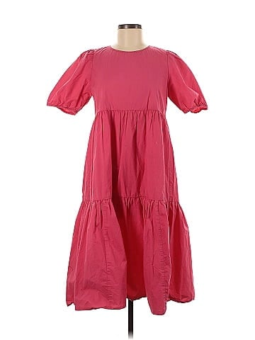 Peter Som Collective Puff Sleeve Tiered Dress (view 1)