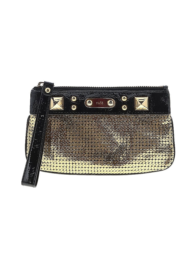 Rafe New York Metallic Gold Wristlet One size - photo 1
