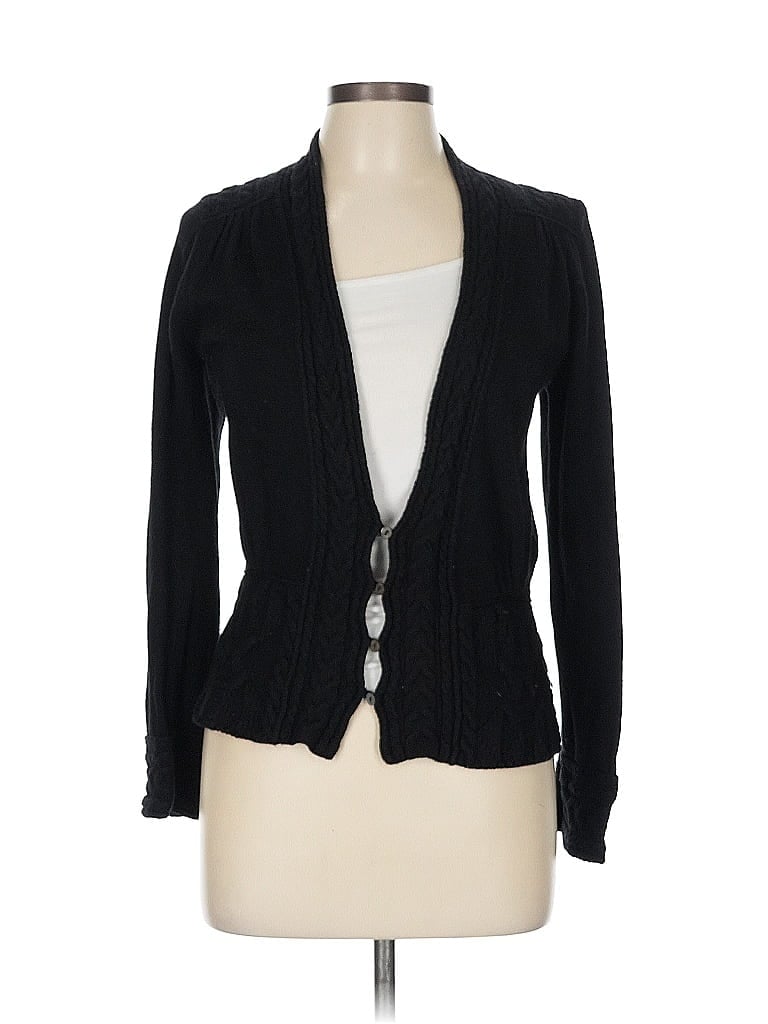 Click to view more detailed imagery on our partner's website Pre-owned Zara Cardigan Sweater In Black