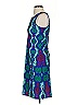 Jude Connally Print Blue Cocktail Dress Size XS - photo 5