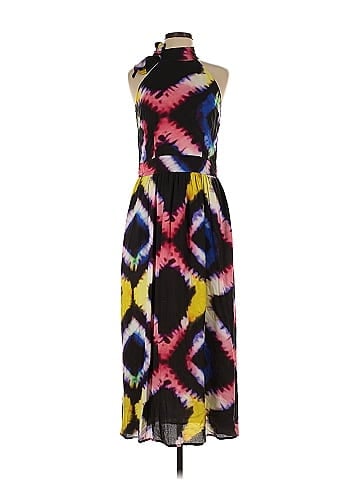 Busayo Collective Rainbow Tie Dye Dress (view 1)