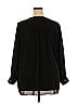 Karen Kane 100% Polyester Black Long Sleeve Blouse Size 2X - photo 2