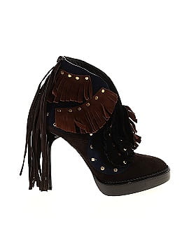 Burberry Prorsum Suede Lilybell Booties (view 1)