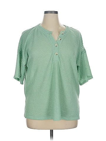 Andree by UNIT Short Sleeve Henley (view 1)