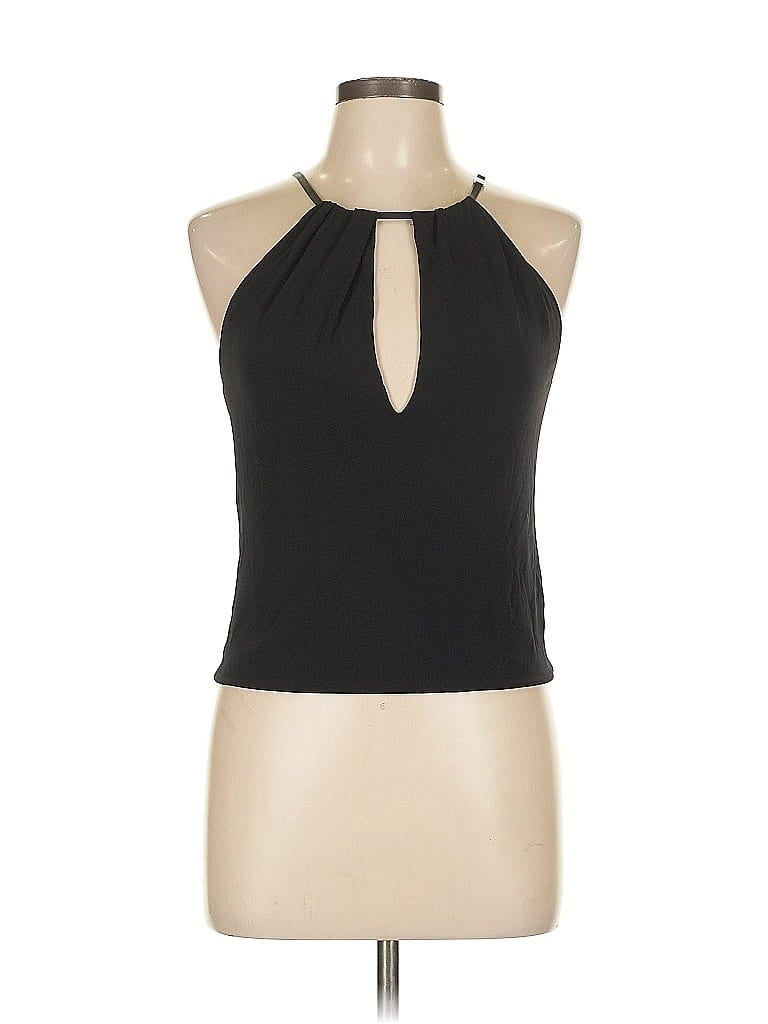Les Copains Black Long Sleeve Top Size 11 - photo 1