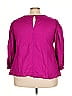 FARM Rio for Anthropologie Pink 3/4 Sleeve Blouse Size 3X - photo 2