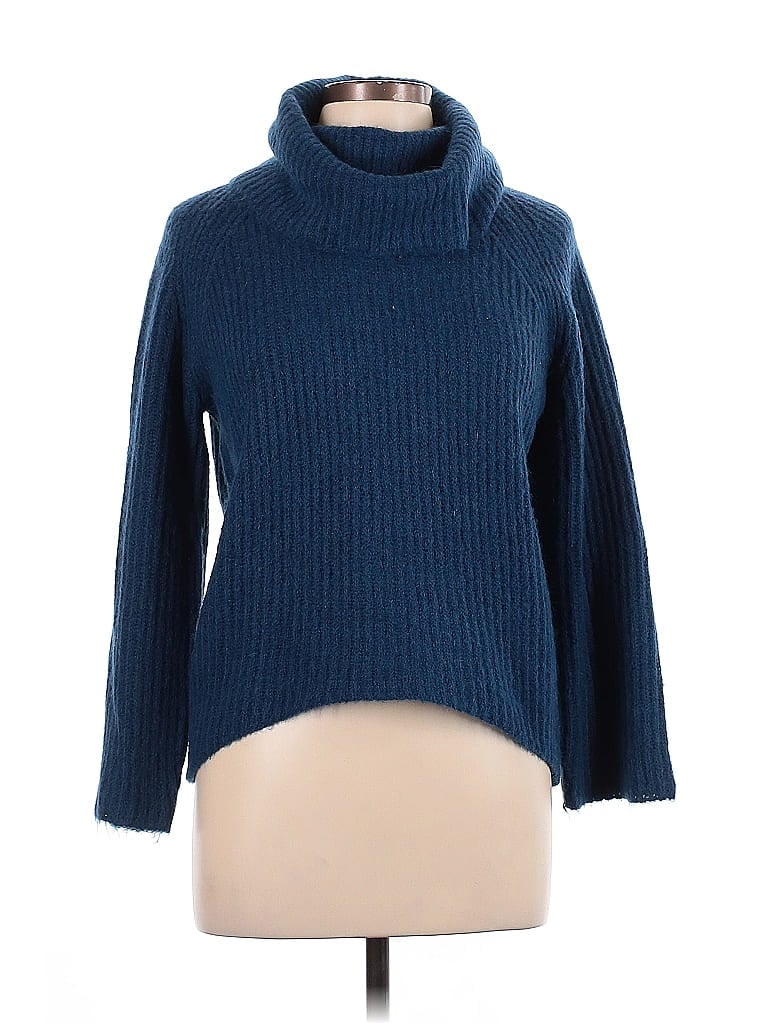 Pre-owned Point Sur Turtleneck Sweater In Blue