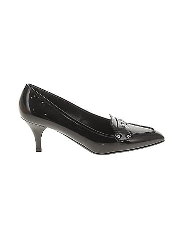 Prada Patent Logo Heels  (view 1)