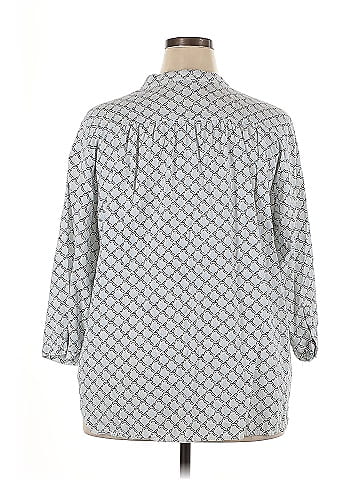 Anne Carson 3/4 Sleeve Blouse (view 2)